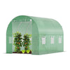 VOUNOT 3x2x2m 6m² Polytunnel Greenhouse Gardening Walk In Tent