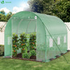 VOUNOT 3x2x2m 6m² Polytunnel Greenhouse Gardening Walk In Tent