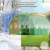 VOUNOT 4x3x2m 12m² Polytunnel Greenhouse Gardening Walk In Tent