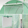 VOUNOT 3x2x2m 6m² Polytunnel Greenhouse Gardening Walk In Tent