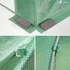VOUNOT 3x2x2m 6m² Polytunnel Greenhouse Gardening Walk In Tent