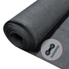 VOUNOT 1×10m Privacy Netting 150 g/m² Garden Screening Shading Net Anthracite