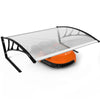 VOUNOT Robotic Lawnmower Garage 105x80x46 cm, Outdoor Shelter, Transparent