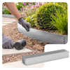 VOUNOT 25M Galvanised Steel Lawn Edging, Metal Garden Border 100x13cm 25pcs