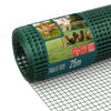 VOUNOT PVC Coated Wire Mesh 1x25m 25mm Garden Fencing Green