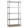 VOUNOT 1 Pack 5-Tier Heavy Duty Garage Shelving Unit, 875 kg, 180 x 90 x 40 cm
