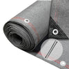 VOUNOT 1×20m Privacy Netting 230 g/m² Garden Screening Shading Net Grey