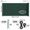 VOUNOT 1.5×20m Privacy Netting 150 g/m² Garden Screening Shading Net Green
