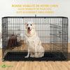 VOUNOT Dog Crate Portable Foldable Secure Pet Puppy Cage 48 Inches, XXL