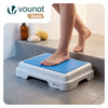 VOUNOT Anti-Slip Half Step, 43x33x11 cm, 180kg, Indoor & Outdoor, Blue