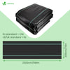 VOUNOT 2x25m Weed Control Fabric, Heavy Duty Landscape Ground Cover Membrane