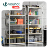 VOUNOT 1 Pack 5-Tier Heavy Duty Garage Shelving Unit, 875 kg, 180 x 90 x 40 cm