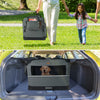 VOUNOT Pet Carrier Bag Portable Foldable Dog Cat Travel Carrier Bag, 3 Entry Doors, Breathable Mesh and Padded Handles, L Grey - VOUNOTUK