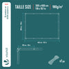 VOUNOT 3x4m Tarpaulin Heavy Duty 180 g/m² Waterproof Tarp White