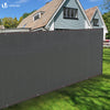 VOUNOT 1.8×20m Privacy Netting 230 g/m² Garden Screening Shading Net Grey