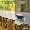 Protection tarpaulin in resistant and waterproof Polyethylene 180g/m² white 4x6m - VOUNOTUK
