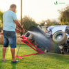 VOUNOT Lifter for Lawn Mowers, Garden Tractor Jack, Weight Capacity 900lbs, Red