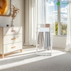 VOUNOT Freestanding Towel Rail 3-Tier Metal Towel Stand, White