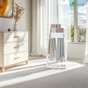 VOUNOT Freestanding Towel Rail 4-Tier Metal Towel Stand, White
