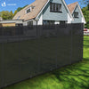 VOUNOT 1×10m Privacy Netting Garden Screening Shading Net Anthracite