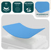 VOUNOT Anti-Slip Half Step, 43x33x11 cm, 180kg, Indoor & Outdoor, Blue