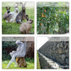 VOUNOT Chicken Wire Mesh, Metal Animal Fence, 25mm Holes, 1m x 50m, PVC Coated Green - VOUNOTUK