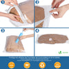 VOUNOT Vacuum Storage Bags for Clothes Duvets, Underbed Storage Bags, Set of 5