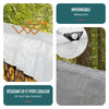 VOUNOT 3x4m Tarpaulin Heavy Duty 240 g/m² Waterproof Tarp White