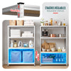 VOUNOT 4-Tier Heavy Duty Garage Shelving Unit, 700 kg, 160 x 80 x 40 cm