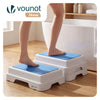 VOUNOT Anti-Slip Half Step, 43x33x11 cm, 180kg, Indoor & Outdoor, Blue