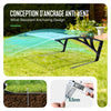 VOUNOT® Robot Lawn Mower Garage 82 x 80 x 46 cm, Aluminium, Transparent