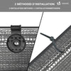 VOUNOT 1.5×20m Privacy Netting Garden Screening Shading Net Grey
