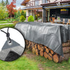 VOUNOT 4x6m Tarpaulin Heavy Duty 180 g/m² Waterproof Tarp Grey