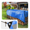 VOUNOT 6x8m Tarpaulin Heavy Duty 180 g/m² Waterproof Tarp Blue