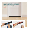 VOUNOT Door Draught Excluder Strip Draft Excluder Under Door 500x5cm, Black