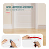 VOUNOT Door Draught Excluder Strip Draft Excluder Under Door 200x5cm, White