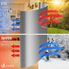 VOUNOT Insulation Roll Radiator Foil 20m x 60cm x 3mm, Double Aluminum Bubble Foil - VOUNOTUK
