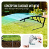 VOUNOT Robotic Lawnmower Garage 105x80x46 cm, Outdoor Shelter, Transparent