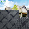 VOUNOT PVC Privacy Strips Garden Privacy Fence Screen 300m x 4.7cm with 600 Clips, Grey - VOUNOTUK