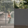 VOUNOT 1.5×20m Privacy Netting 230 g/m² Garden Screening Shading Net Grey
