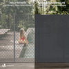VOUNOT 1.8×20m Privacy Netting 150 g/m² Garden Screening Shading Net Anthracite