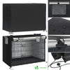 VOUNOT Dog Crate Portable Foldable Secure Pet Puppy Cage with Cover 36 Inches, L - VOUNOTUK