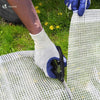 Protection tarpaulin in resistant and waterproof Polyethylene 180g/m² white 4x8m - VOUNOTUK