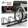 VOUNOT Bike Stand Bicycle Parking Rack for 6 Bikes, Black
