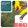 VOUNOT PVC Coated Wire Mesh 0.5x10m 25mm Garden Fencing Grey