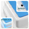 VOUNOT Anti-Slip Half Step, 43x33x11 cm, 180kg, Indoor & Outdoor, Blue