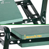 VOUNOT 2-in-1 Folding Garden Kneeler Bench with Handles & Tool Pouch