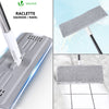VOUNOT Flat Mop and Bucket set 2-in-1 Hands Free Squeeze with 6 Mop Pads, Grey - VOUNOTUK