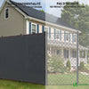 VOUNOT 1.8×20m Privacy Netting 230 g/m² Garden Screening Shading Net Anthracite