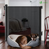 VOUNOT Retractable Stair Gate for Baby, Mesh Dog Gate Extend to 180cm, Black